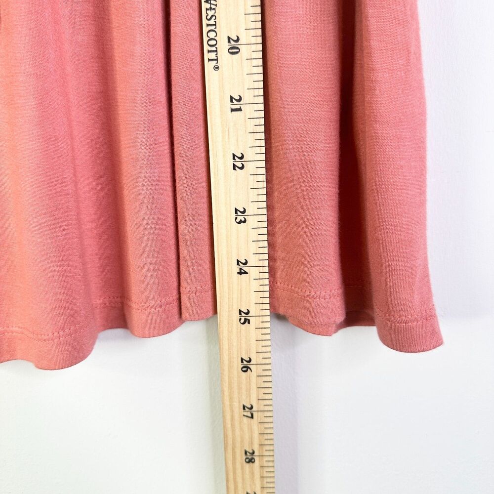 Blank London Anthropologie Top Women LP Pink Coral Embroidery Cottage Bohemian - Picture 6 of 8